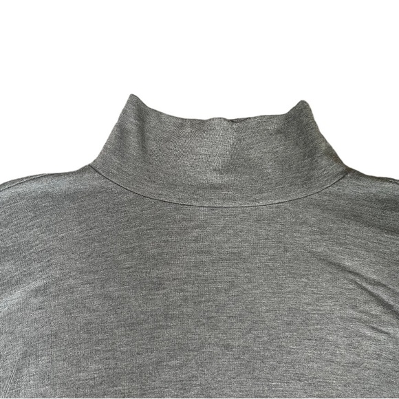 Loft mock neck two tone double‎ layered shirt sz XS - Picture 3 of 7